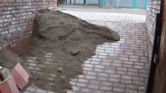 Тротуарная плитка своими руками.