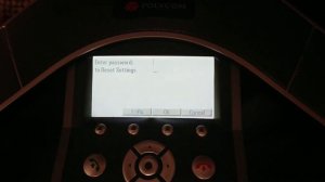 Polycom Phone reset Admin password - SoundStation IP 7000 and others admin reset