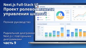 Next.js Full-Stack | Проект ролевой панели управления школой | 9. Радиальная диаграмма