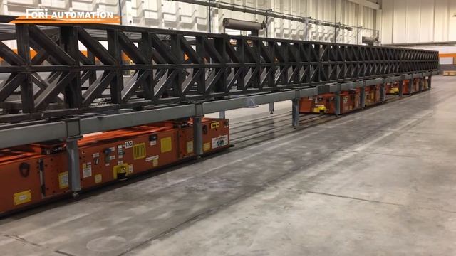 AGVs for Aerospace Tooling Transport & Material Handling смотреть онлайн