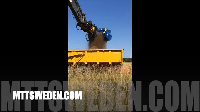SBS GS 4-120 HE soil screening to 0-18 mm with Volvo EW 140 and Engcon tiltrotator смотреть онлайн