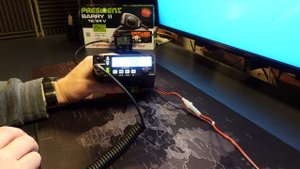 President Barry II CB Radio - Part 2 - Power Adjustment - Service Menu