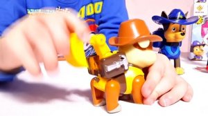 Щенячий патруль   Обзор и распаковка Райдер и его щенки  Paw Patrol Ryder