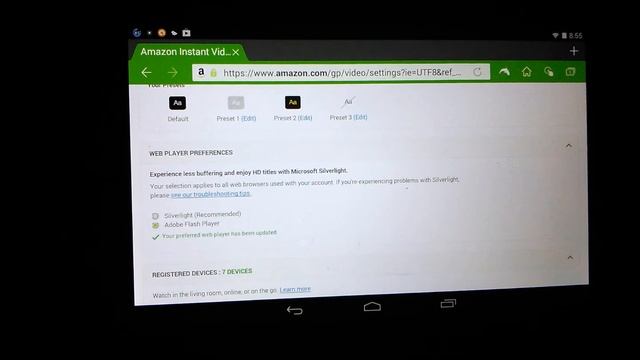 Watch Amazon Instant Videos on your Nexus 7 without Silverlight смотреть онлайн