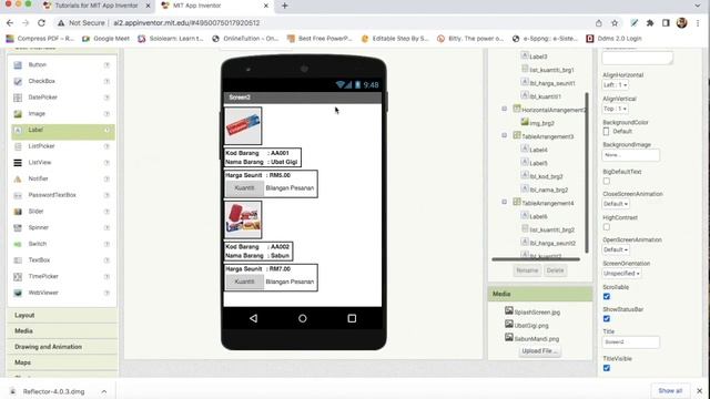 KOOPe Interface and System Fundamentals with MIT Apps Inventor