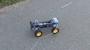 Пневматический двигатель. Использование. Lego pneumatic engine. First way of using. 2 cylinders