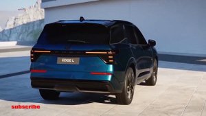 Новое поколение гибридного кроссовераFord Edge L 2023 Обзор Интерьер