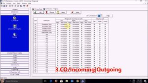 How to Setup Co Line Calls on PANASONIC KX-TES 824 PABX using KX-TE Maintenance Console