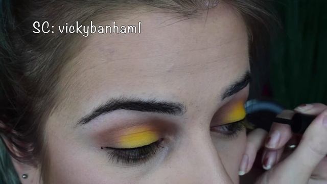 AUTUMN YELLOW MAKEUP LOOK || MAC PRODUCTS смотреть онлайн