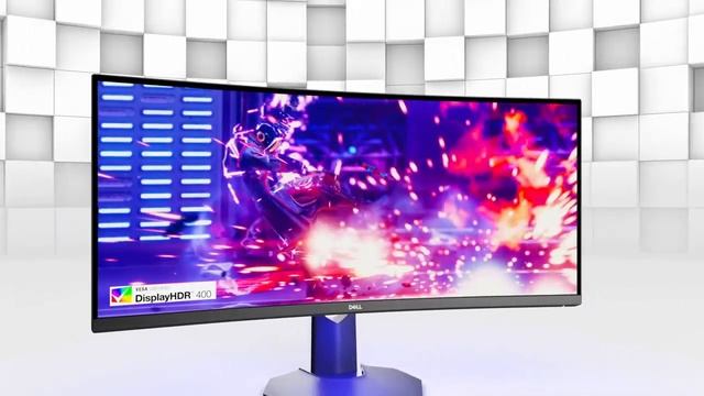 Dell S3422DWG 34" Curved 1800R Gaming Monitor смотреть онлайн