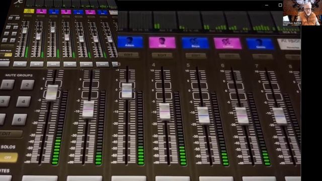 Behringer X32, IPad Mixing And Automation Via Qlab - Live Commentary