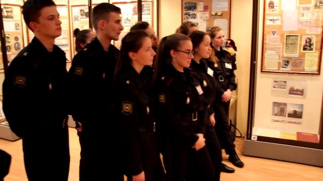 Экскурсия по музею Щит и меч Колледжа полиции смотреть онлайн