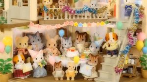 Большой дом со светом Sylvanian Families Сильвания Фэмили в Радуге детства!