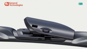 Адаптер B12 - поводок типа - AeroClip F40/F44 для щетки стеклоочистителя General Technologies