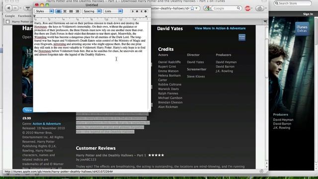 How to copy the description from iTunes Movies and TV Shows смотреть онлайн