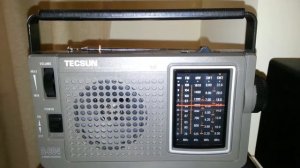 Tecsun R-304 SW morning International broadcast