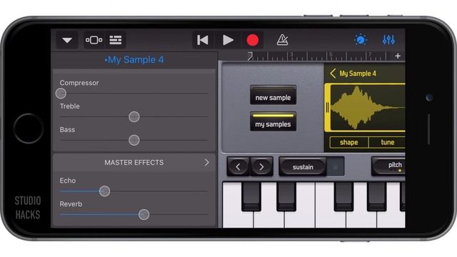 iPhone GarageBand Course #15 [Sampling] смотреть онлайн