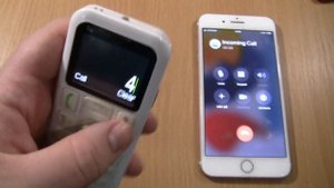 Fly Ezzy 5 White+Iphone 7 plus Double Incoming call at the Same Time