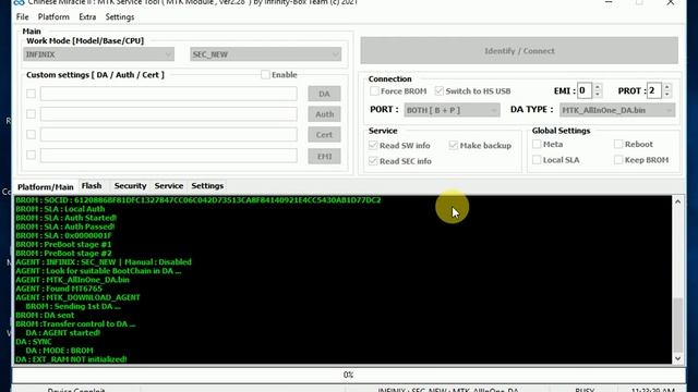 #Infinix #X688C #hot10play #ResetFrp with #Cm2