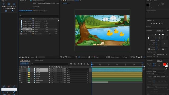AE | How to manage / group layers with Rainbox Dugr in After Effects смотреть онлайн