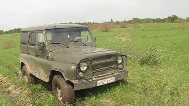 УАЗ застрял в чистом поле. Часть 1-я смотреть онлайн