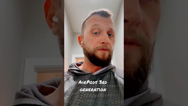 AirPods 3rd Gen! Mic is great!