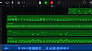 Кавер на песню «Группа крови» группы КИНО в GarageBand