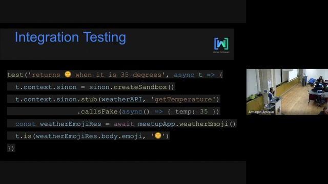 Women Techmakers Berlin JavaScript Crash Course Vol 3 Lecture 6 — Testing смотреть онлайн