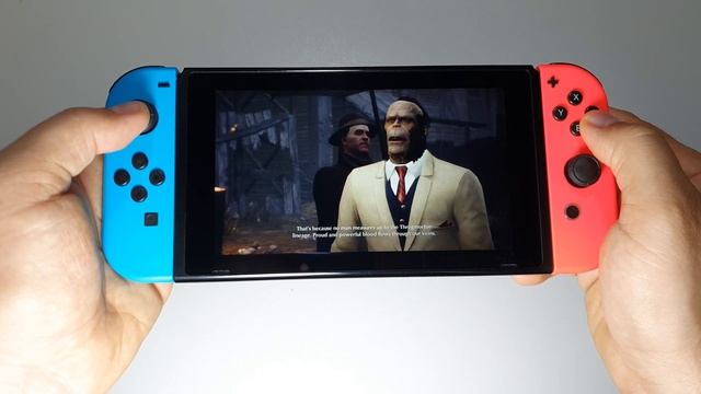 The Sinking City Nintendo Switch Handheld Gameplay