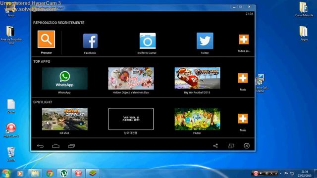 Como instalar whatsapp, instagram (Um dispostivo android no seu pc) 2.0 #Segunda Video-Aula#. смотреть онлайн