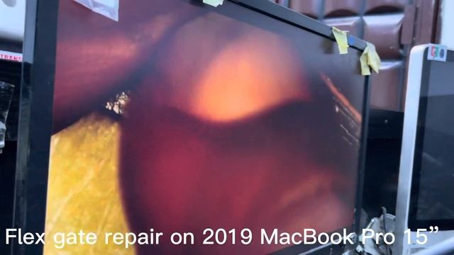 Flex gate repair 2019 MacBook Pro
