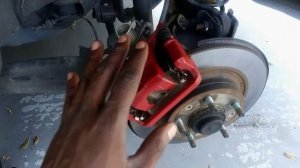 Spray paint calipers - Lincoln mkz part 2