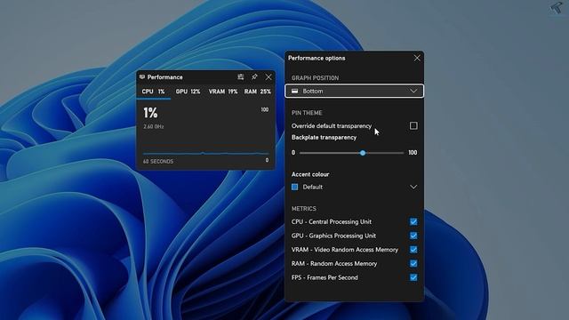 How to Show Xbox Game Bar Performance Widget on Taskbar in Windows 11 ...