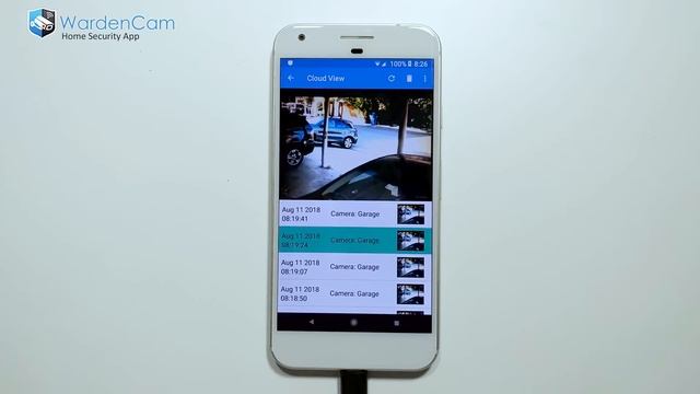 WardenCam Home Security Camera - Quick Demo