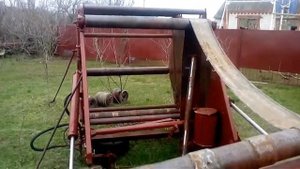 Прес Подборщик прп 1,6 замена верхних ремней.