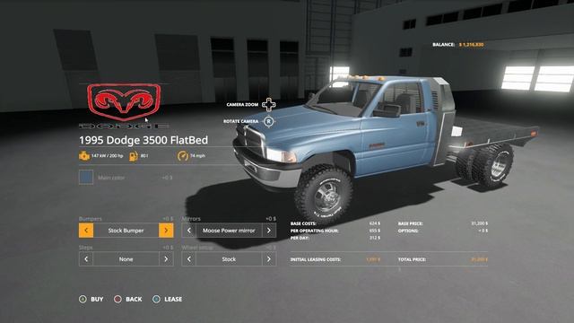 FS19 | 1995 dodge 3500 смотреть онлайн