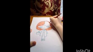 как нарисовать доктора 👩💼