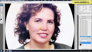 Создаем портрет в овале