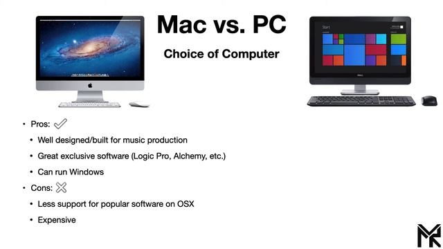Intro to Music Production [Module 1.2] - Mac vs PC [for Music Production] смотреть онлайн