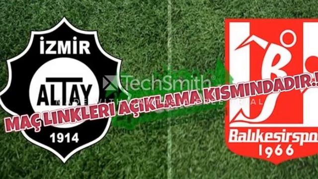 ALTAY BALIKESİRSPOR MAÇI CANLI İZLE смотреть онлайн