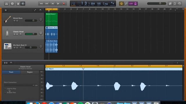 Garage Band Bass Groove Adding Auto Tune смотреть онлайн