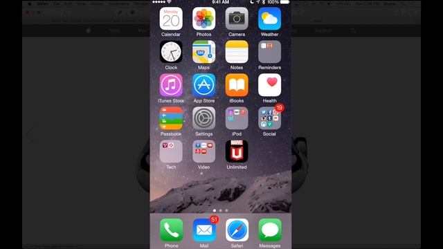 Demonstrating Handoff on iOS 8 & Mac OSX Yosemite.