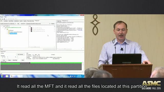 DDI training Section 10 - Using DeepSpar Recovery  Environment (DRE) to recover files