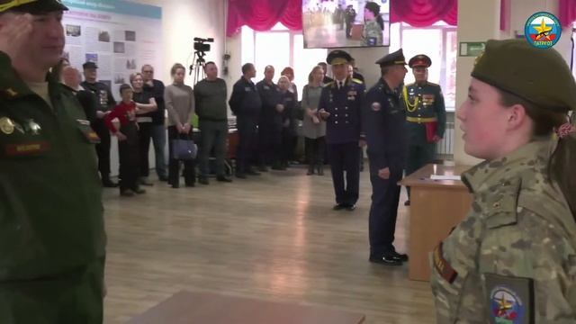 Клятва курсанта Иркутского городского центра "Патриот", 3 ноября 2022 11:00