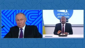 Владимир Путин. Деловой форум БРИКС 18 октября 2024 года.