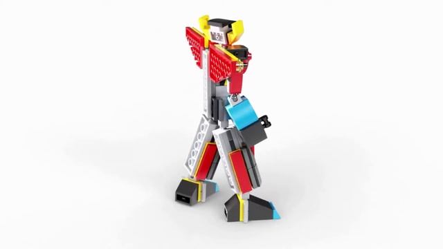 LEGO 31124 Creator 3in1 Super Robot, Dragon, Jet Plane Toy - Smyths Toys смотреть онлайн