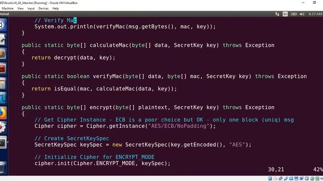Demo: Impact of using the same key for encrypt and MAC functions смотреть онлайн