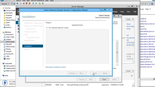 Migration ActiveDirectory 2003 to AD 2012 смотреть онлайн