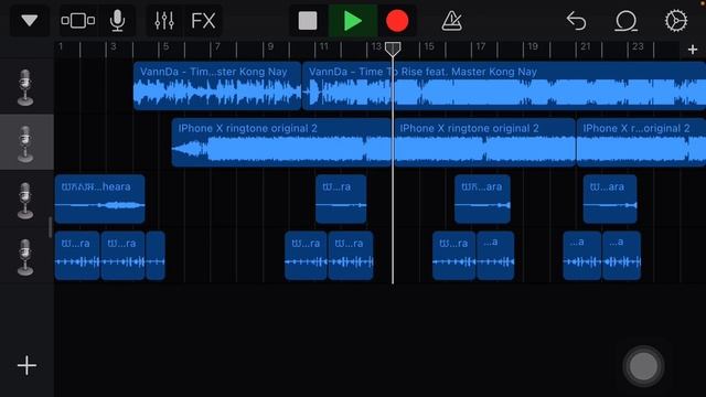 GarageBand Ringtone Ft Time to Rise By Vannda смотреть онлайн
