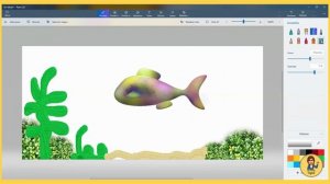 DISEÑANDO UN MUNDO MARINO EN PAINT 3D